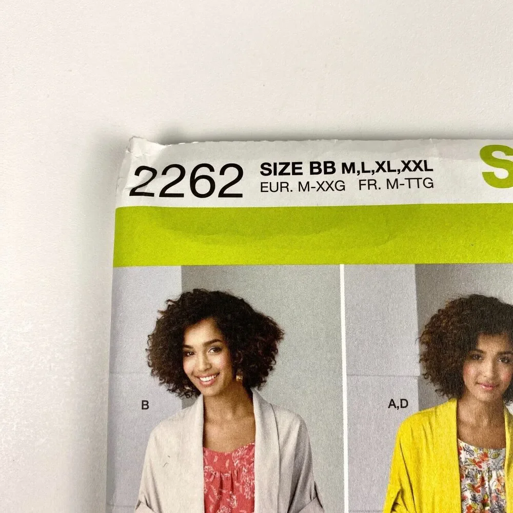 Simplicity 2262 sewing